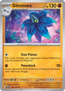 Glimmora #109/167 · Pokémon