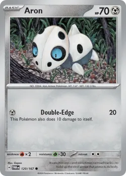 Aron #120/167 · Pokémon