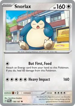 Snorlax #136/167 · Pokémon