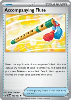 Accompanying Flute #142/167 · Pokémon