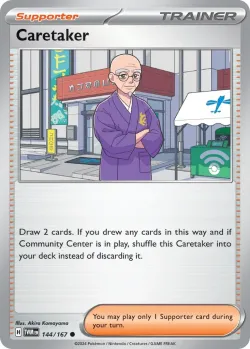 Caretaker #144/167 · Pokémon