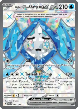 Wellspring Mask Ogerpon ex 「TWM 194/167」「EN」