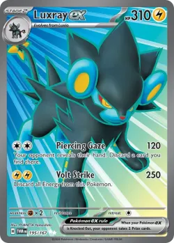 Luxray ex 「TWM 195/167」「EN」