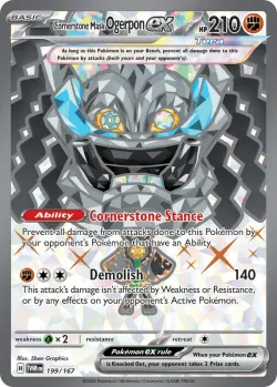 Cornerstone Mask Ogerpon ex 「TWM 199/167」「EN」