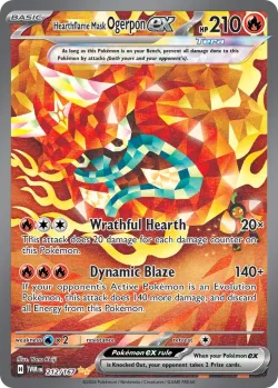 Hearthflame Mask Ogerpon ex 「TWM 212/167」「EN」