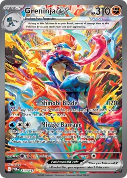 Greninja ex 「TWM 214/167」「EN」