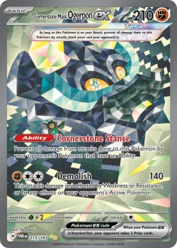 Cornerstone Mask Ogerpon ex 「TWM 215/167」「EN」