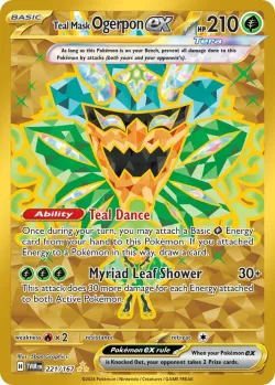 Teal Mask Ogerpon ex 「TWM 221/167」「EN」