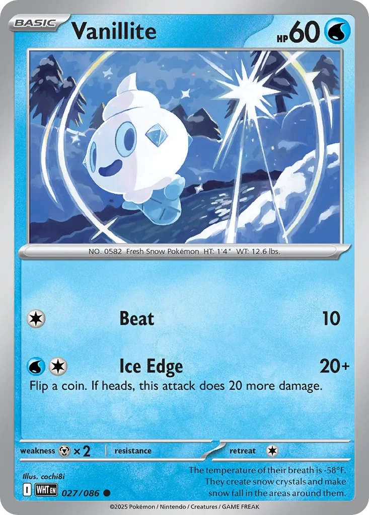 Vanillite 「WHT 027/086」「EN」