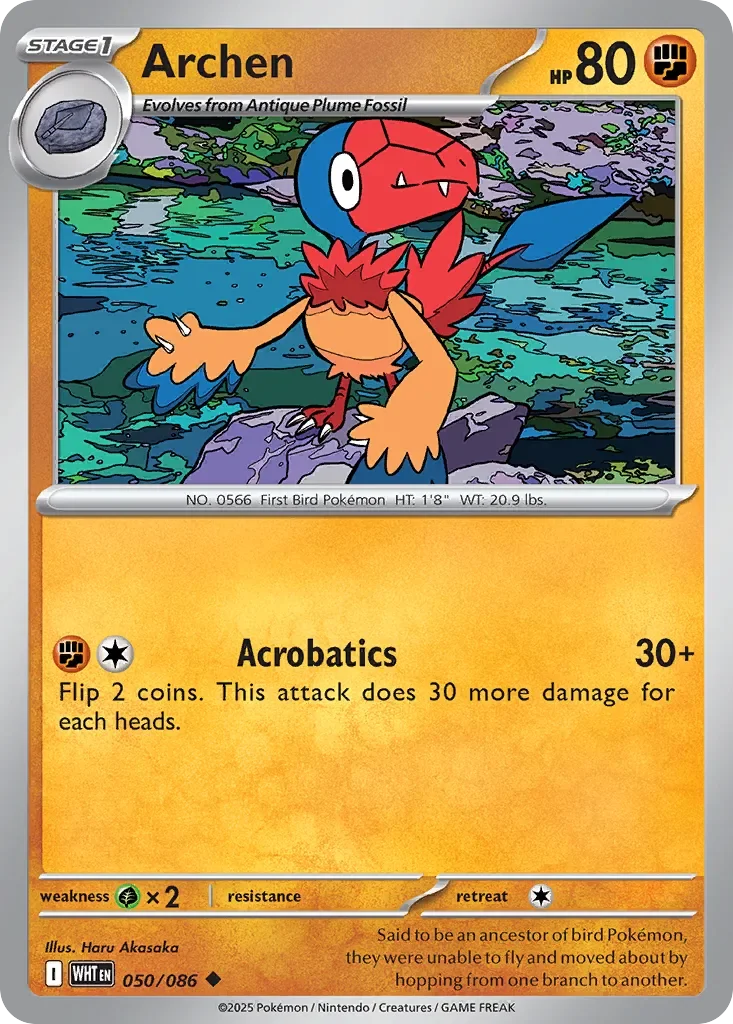 Archen 「WHT 050/086」「EN」