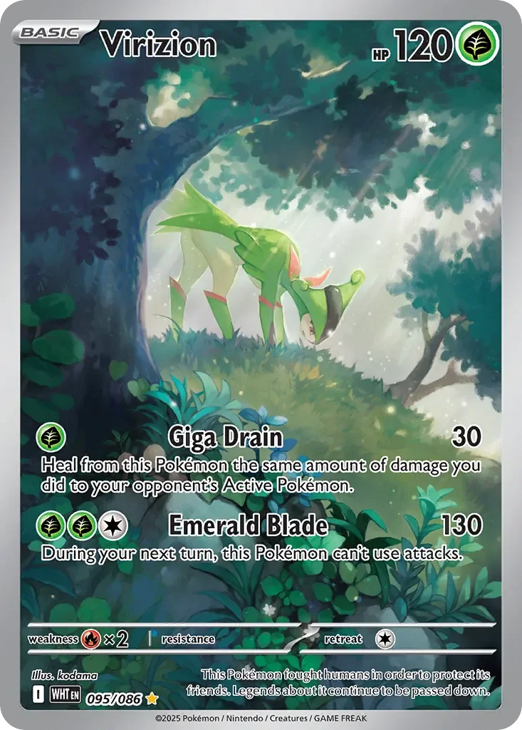 Virizion 「WHT 095/086」「EN」
