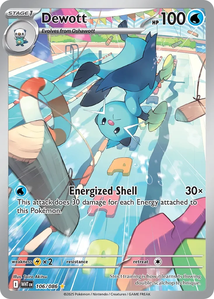 Dewott 「WHT 106/086」「EN」