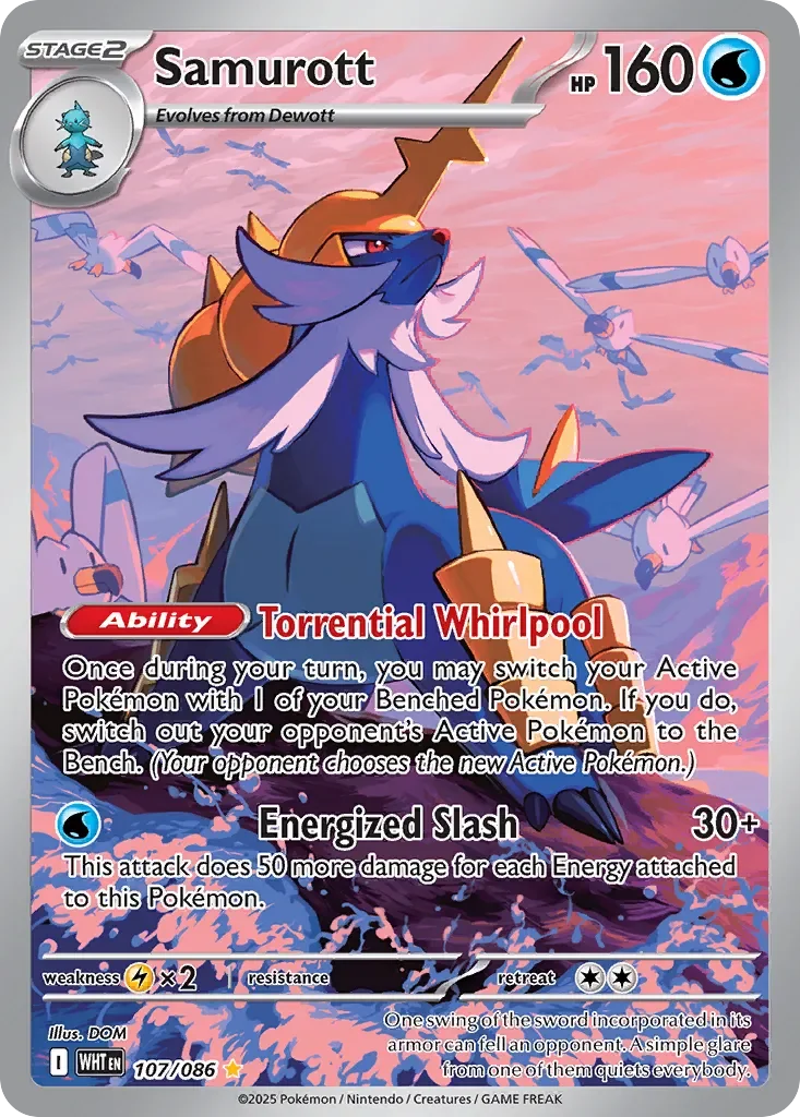 Samurott 「WHT 107/086」「EN」