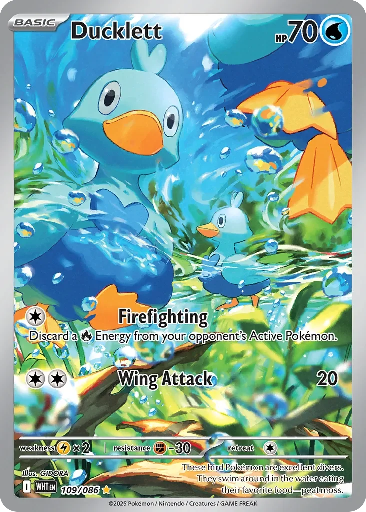 Ducklett 「WHT 109/086」「EN」