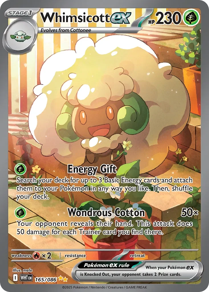 Whimsicott ex 「WHT 165/086」「EN」