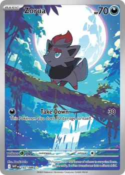 Zorua 「WHT 142/086」「EN」