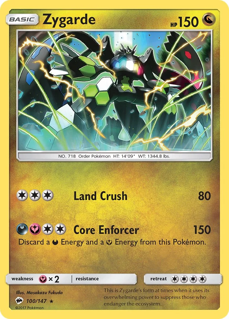 Zygarde 「BUS 100/147」「EN」