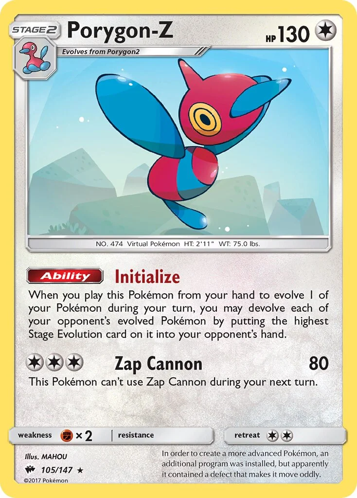 Porygon-Z 「BUS 105/147」「EN」