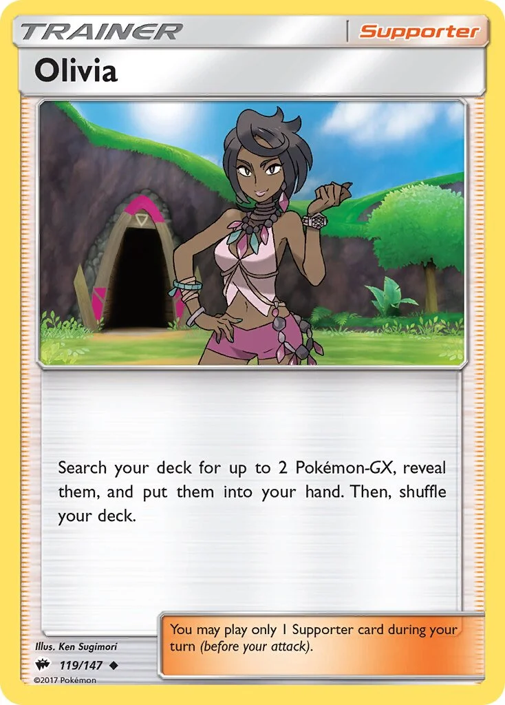 Olivia 「BUS 119/147」「EN」
