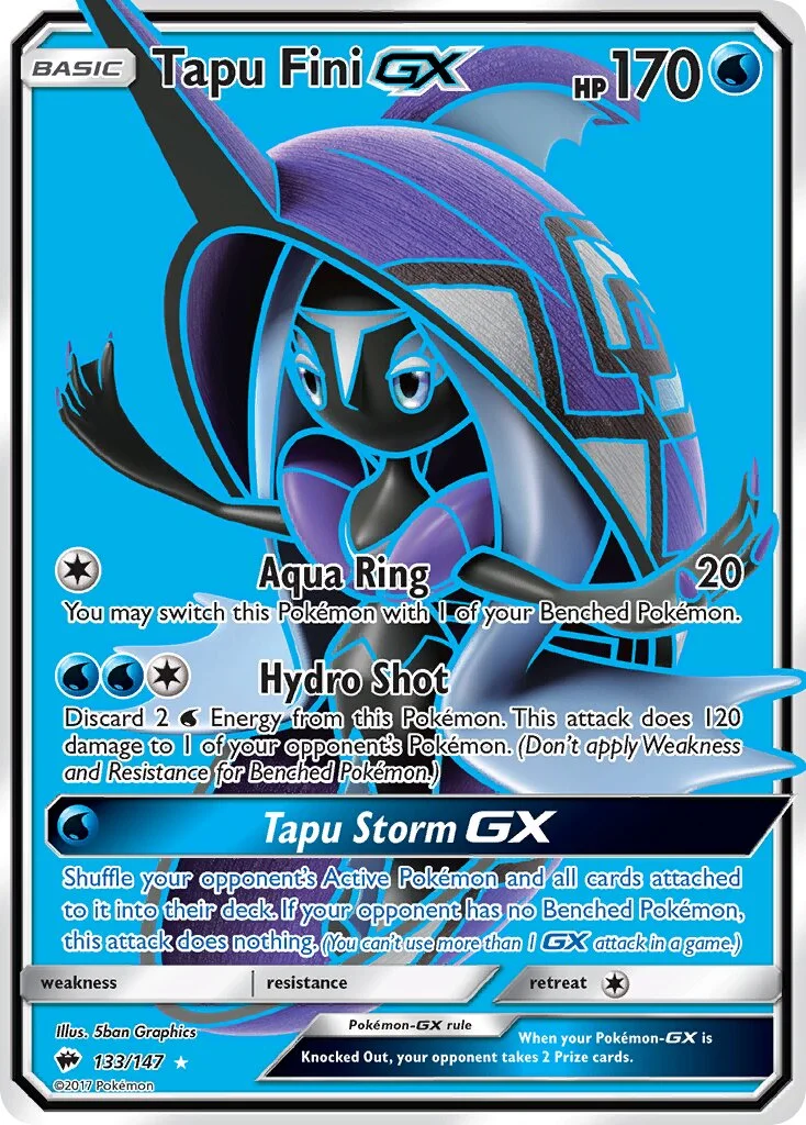 Tapu Fini-GX 「BUS 133/147」「EN」