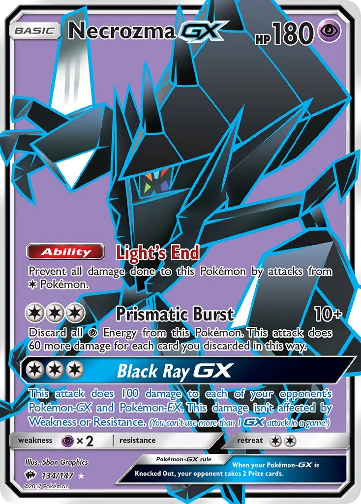 Necrozma-GX 「BUS 134/147」「EN」