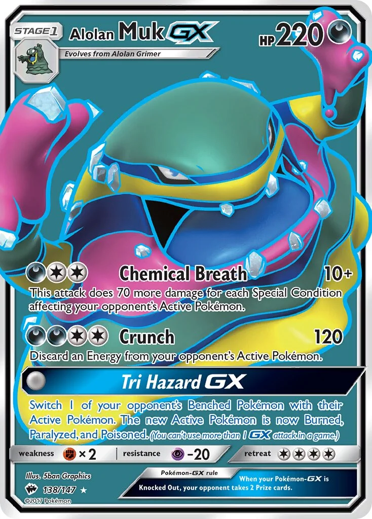 Alolan Muk-GX 「BUS 138/147」「EN」