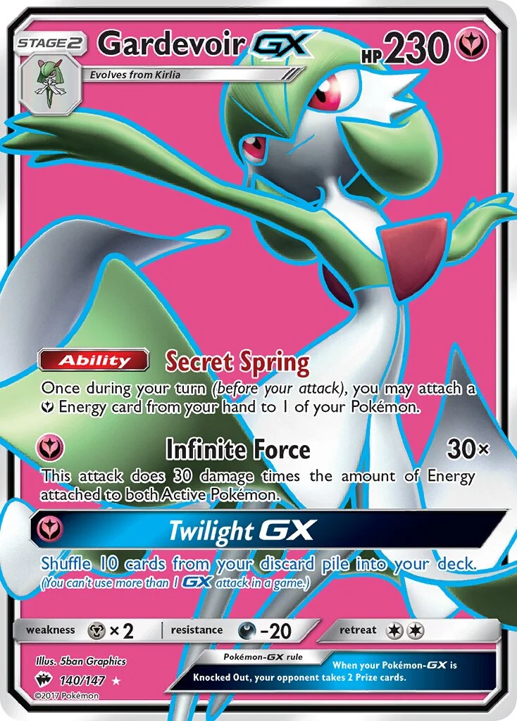 Gardevoir-GX 「BUS 140/147」「EN」
