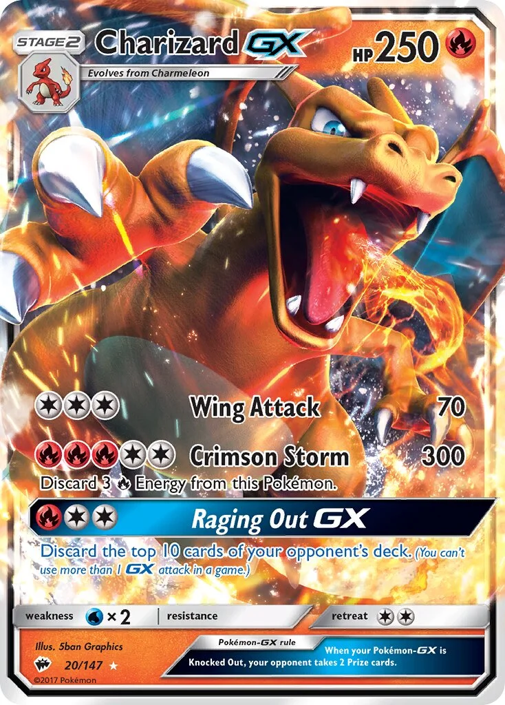 Charizard-GX 「BUS 20/147」「EN」