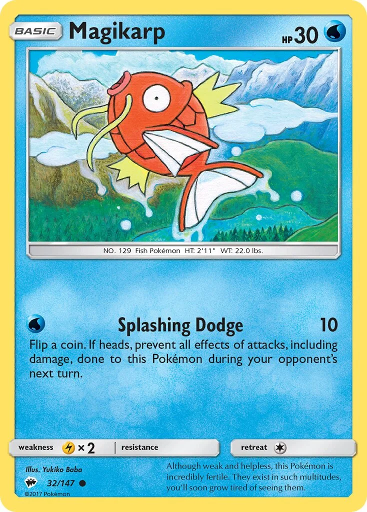 Magikarp 「BUS 32/147」「EN」