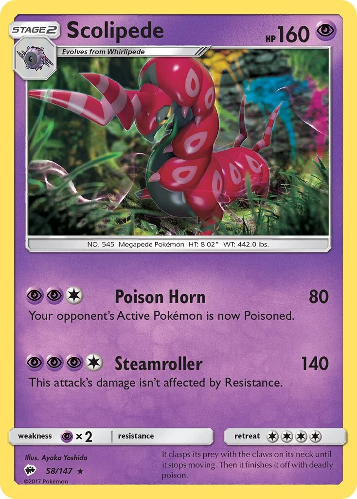 Scolipede 「BUS 58/147」「EN」