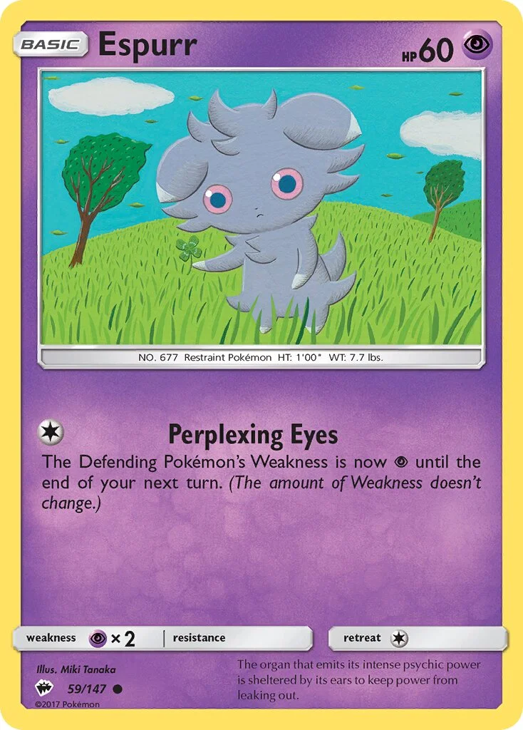 Espurr 「BUS 59/147」「EN」