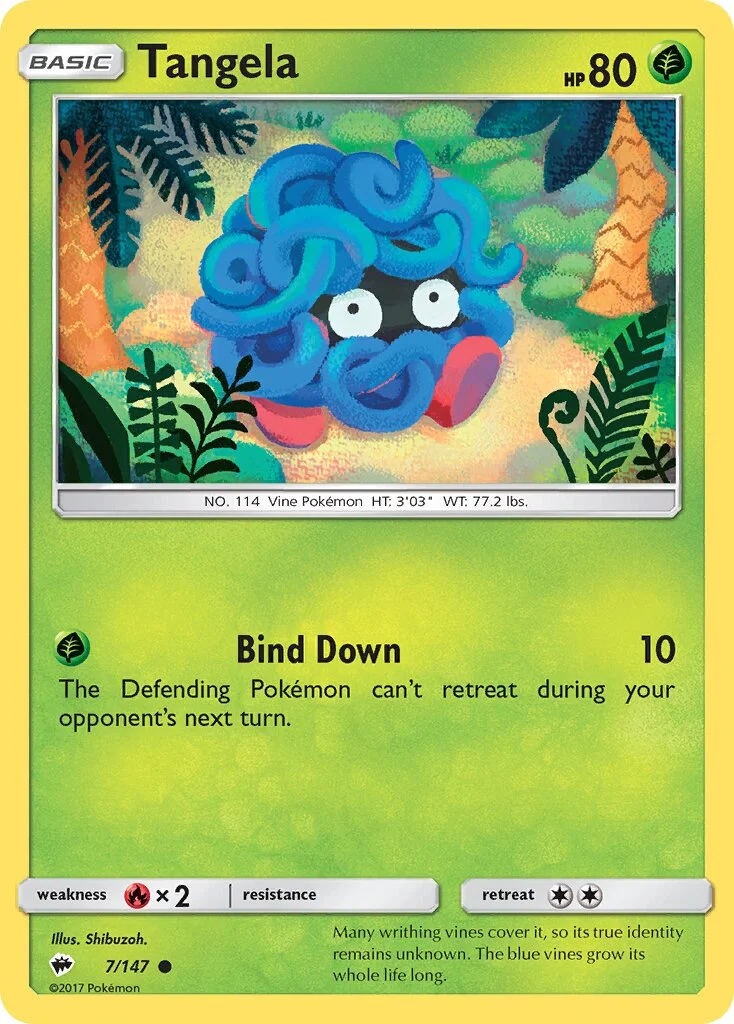 Tangela 「BUS 7/147」「EN」