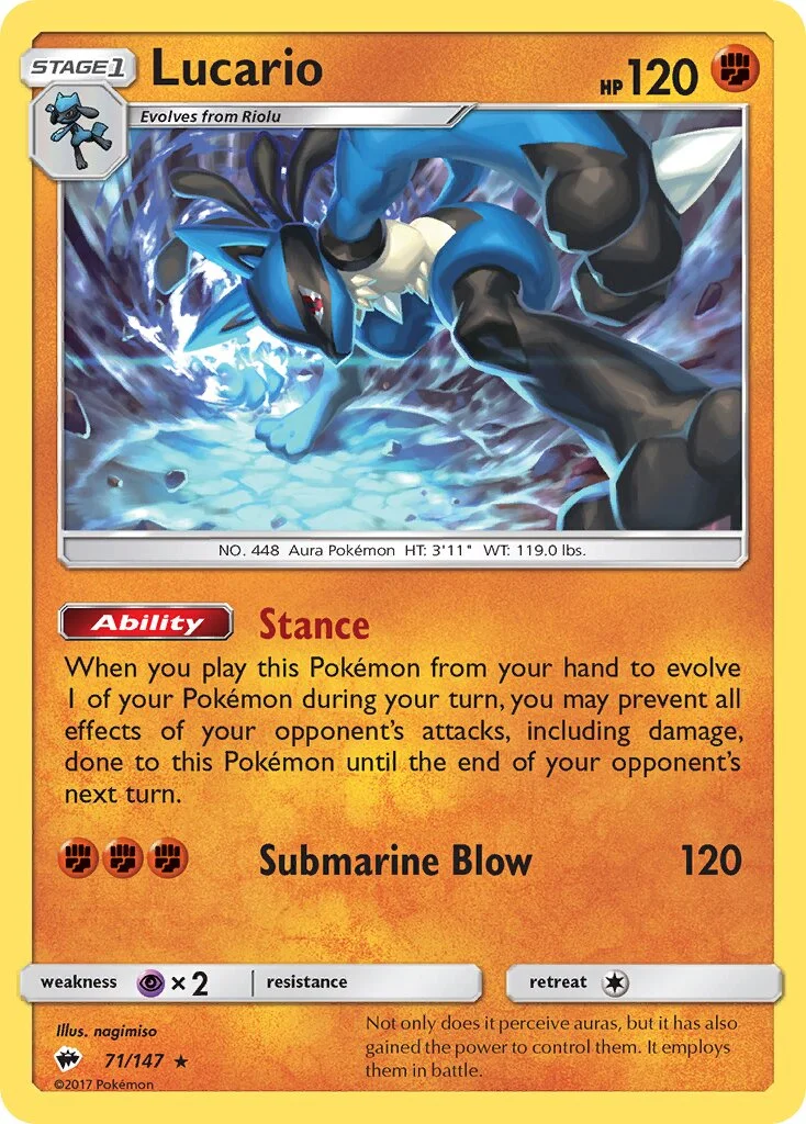 Lucario 「BUS 71/147」「EN」