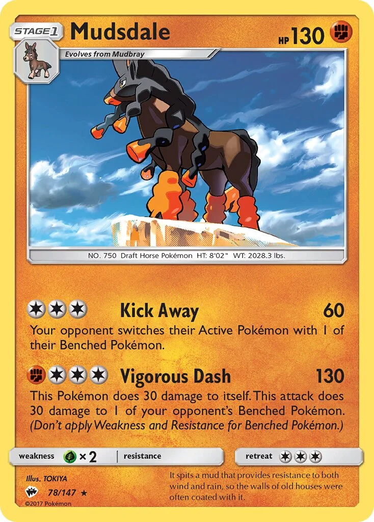 Mudsdale 「BUS 78/147」「EN」