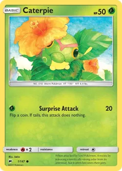 Caterpie #1/147 · Pokémon