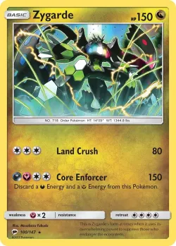 Zygarde #100/147 · Pokémon