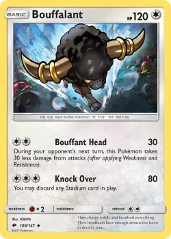 Bouffalant #108/147 · Pokémon