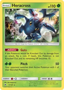 Heracross #11/147 · Pokémon