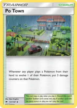 Po Town #121/147 · Pokémon
