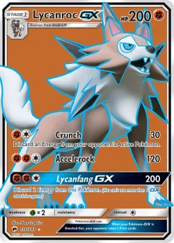 Lycanroc-GX #136/147 · Pokémon