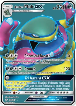 Alolan Muk-GX #138/147 · Pokémon