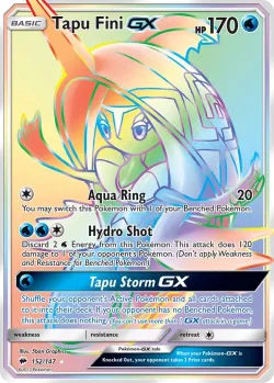 Tapu Fini-GX 「BUS 152/147」「EN」