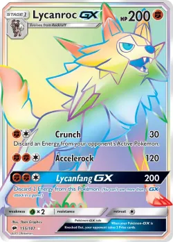 Lycanroc-GX 「BUS 155/147」「EN」