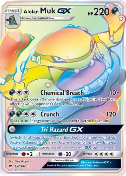 Alolan Muk-GX 「BUS 157/147」「EN」