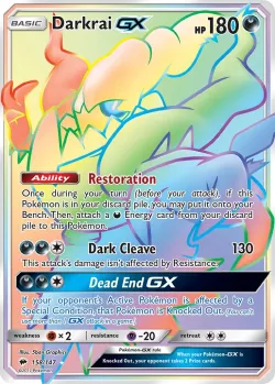 Darkrai-GX 「BUS 158/147」「EN」