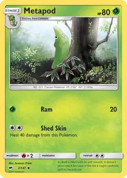 Metapod #2/147 · Pokémon