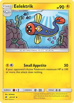 Eelektrik #45/147 · Pokémon