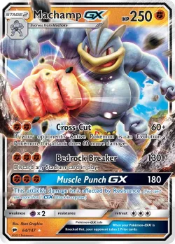 Machamp-GX #64/147 · Pokémon