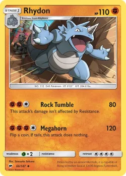 Rhydon #66/147 · Pokémon