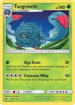 Tangrowth #8/147 · Pokémon